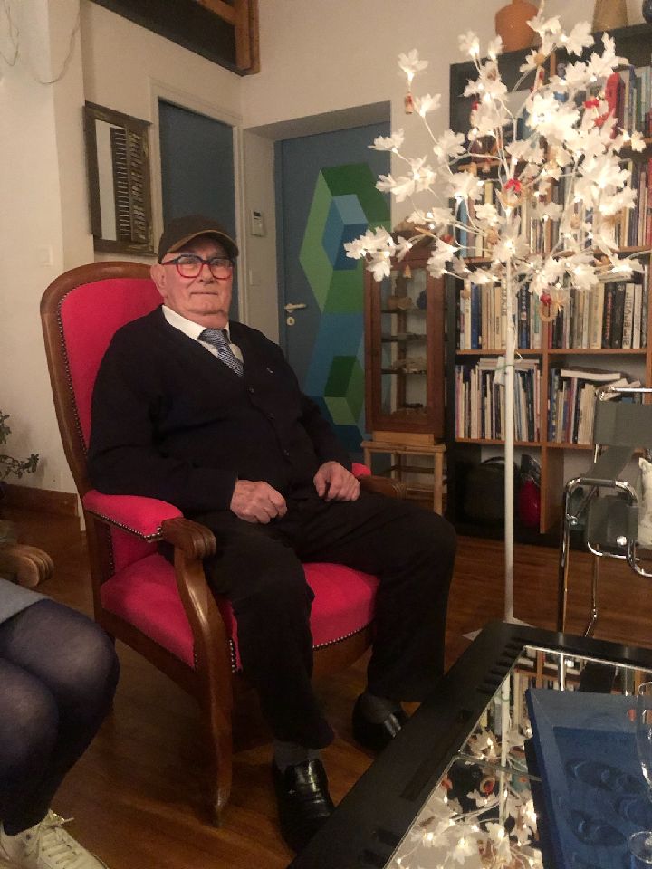 Papi dans son fauteuil